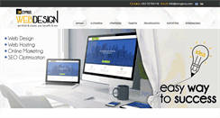 Desktop Screenshot of oncypruswebdesign.com